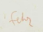 Signature 3 — Henri Fehr · En bas à gauche de la feuille.