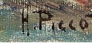 Signature — Henri Piccot · En bas à droite