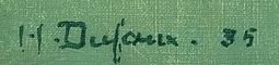 Signature 3 — Henri Dufaux · At the lower left of the canvas.