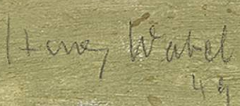 Signature 5 — Henry Wabel · En bas à gauche