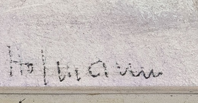 Signature 1 — Hermann Hofmann · En bas à gauche
