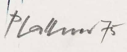 Signature 6 — Hermann Plattner · En bas à droite, dans la marge.
