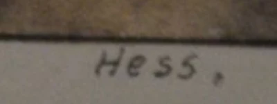 Signature — Hieronymus Hess · Below the lower edge of the painted image, in the margin toward the right.