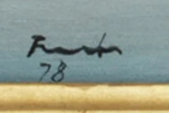 Signature — Jacques Fuchs · En bas à gauche de la toile.