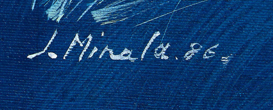 Signature — Jacques Minala · Lower right