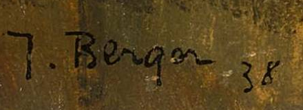 Firma 1 — Jaques Berger · In basso a sinistra