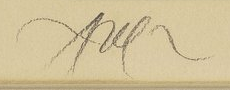 Signature 5 — Jean Arp · En bas à gauche de l’estampe.