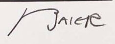 Signature 9 — Jean Baier · Dans la marge inférieure droite, sous l’image imprimée.