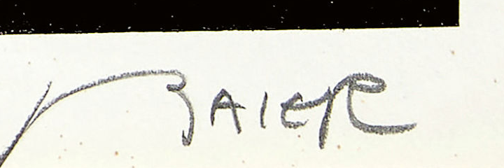 Signature 10 — Jean Baier · En bas à droite, dans la marge blanche.