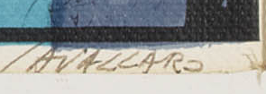 Signatur — Jean Cavallaro · Unten rechts