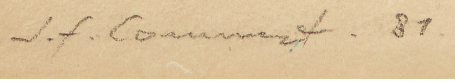 Signature 5 — Jean-François Comment · En bas à gauche