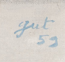 Signature — Jean-Jacques Gut · En bas à droite
