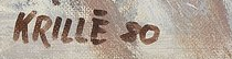 Signature 7 — Jean Krillé · En bas à gauche de l’œuvre