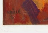 Signature 1 — Jean Krillé · Dans l’angle inférieur gauche de la surface peinte.