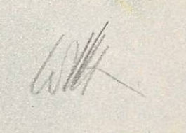 Signature 8 — Jean Lecoultre · Lower right of the print