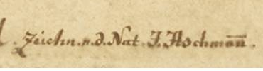 Firma — Johann Jakob Aschmann · In basso a destra, sotto l’immagine incorniciata.