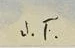 Monogramme 8 — John Torcapel · Dans l’angle inférieur droit de l’aquarelle, près du bord inférieur.