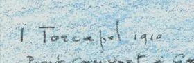 Signature 2 — John Torcapel · En bas à gauche de la feuille, sous la scène.