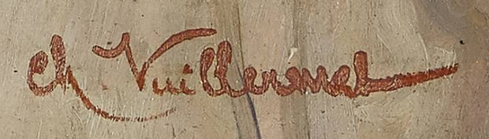 Firma — Joseph Vuillermet · In basso a destra