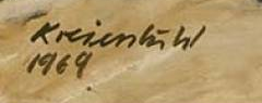 Signature 2 — Jürg Kreienbühl · En bas à gauche