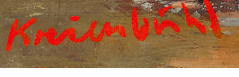 Signature 1 — Jürg Kreienbühl · En bas à gauche