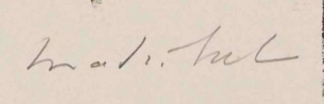 Signature — Karl Madritsch · Lower right