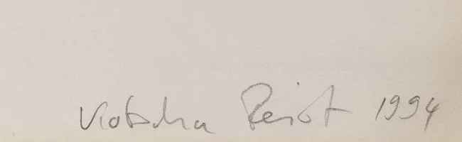 Signature 2 — Kotscha Reist · En bas à droite de la feuille.