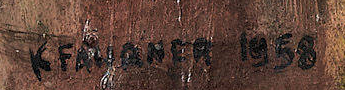Firma — Kurt Fahrner · In basso a sinistra