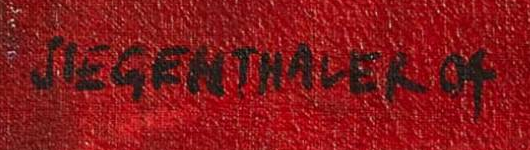 Signature — Kurt Siegenthaler · En bas à droite