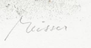 Signature 1 — Leonhard Meisser · En marge inférieure droite.