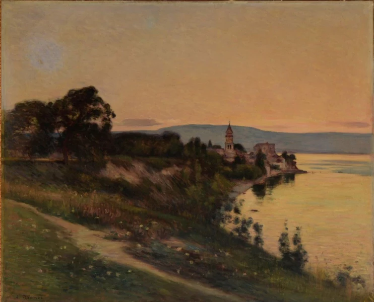 Signature 3 — Louis Rheiner · En bas à gauche de la toile.