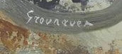 Signature — Lucien Grounauer · At the lower right of the painting, near the bottom edge.
