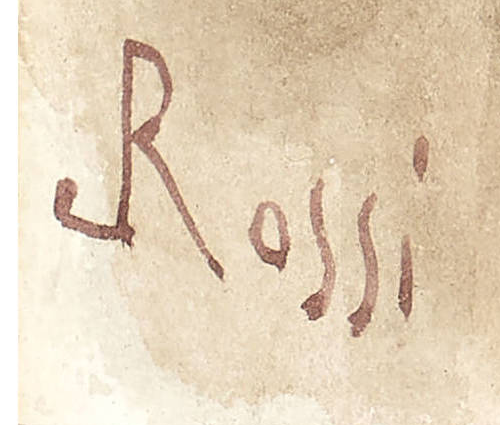 Firma — Luigi Rossi · In basso a sinistra dell’opera