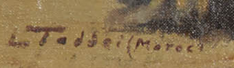 Signature 1 — Luigi Taddei · En bas à droite
