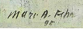 Firma 3 — Marc-Antoine Fehr · In basso a destra
