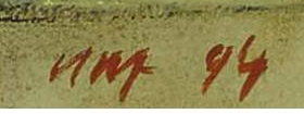 Firma 1 — Marc-Antoine Fehr · In basso a destra