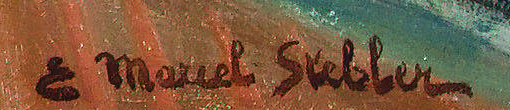 Signature 1 — Marcel Stebler · En bas à droite