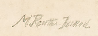Signature 1 — Marguerite Reutter-Junod · En bas à droite