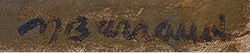 Signature 1 — Maurice Barraud · bas droite