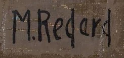 Signature 1 — Maurice Redard · En bas à gauche de la toile.