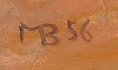 Monogram 2 — Max Böhlen · Lower right