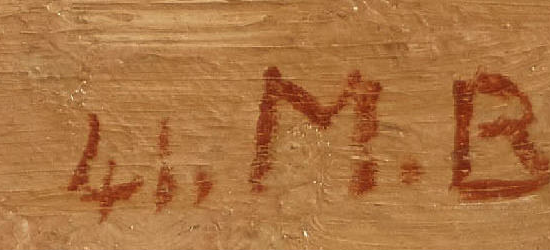 Signatur 5 — Max Burgmeier · Unten rechts