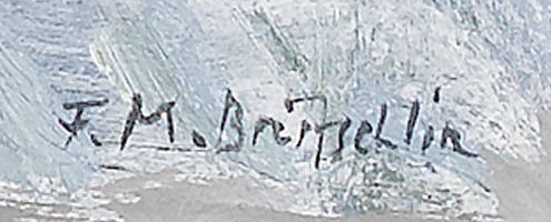 Firma 2 — Max Franz Brütschlin · In basso a destra