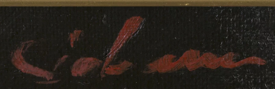 Signature 2 — Mircea Ciobanu · At the upper right of the canvas.