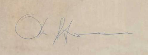 Signature 1 — Otto Bachmann · En bas à droite