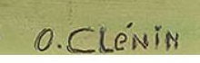Firma 5 — Otto Clénin · In basso a destra