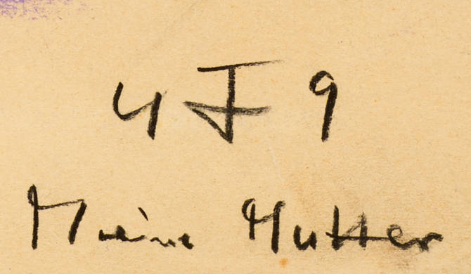 Firma 7 — Otto Dix · In basso a destra sull’opera