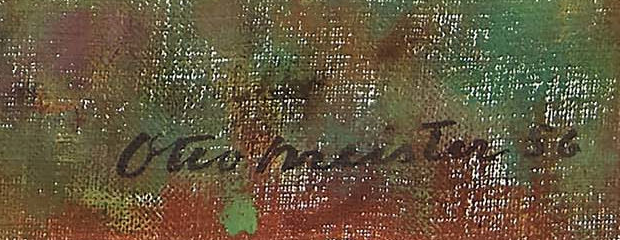 Signature 5 — Otto Meister · En bas à droite