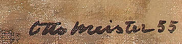 Signature 1 — Otto Meister · En bas à droite