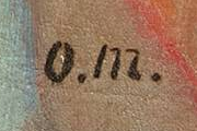 Monogramm — Otto Müller · Unten rechts